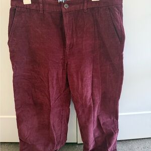 Old Navy Women's Corduroy Pants - Rich Burgundy